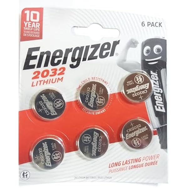 Energizer Baterie litowe 2032 - 6 szt