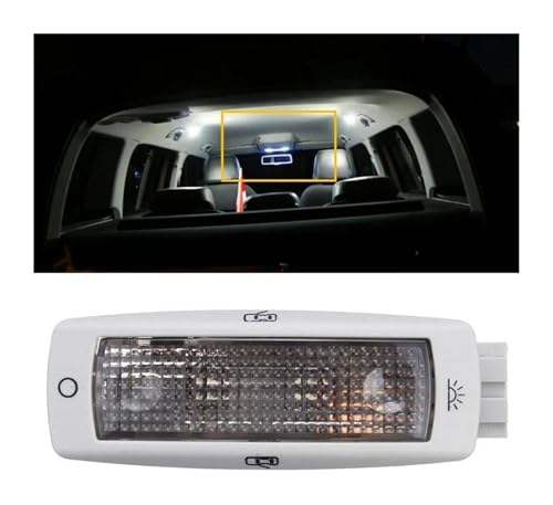 Lámpara de techo para coche Golf 1998 2005 consola luz de lectura interior gris recambio 5