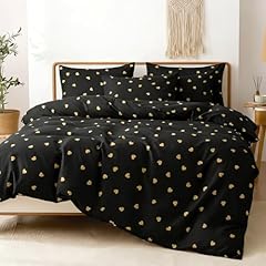 Black Gold Heart Jfs1850