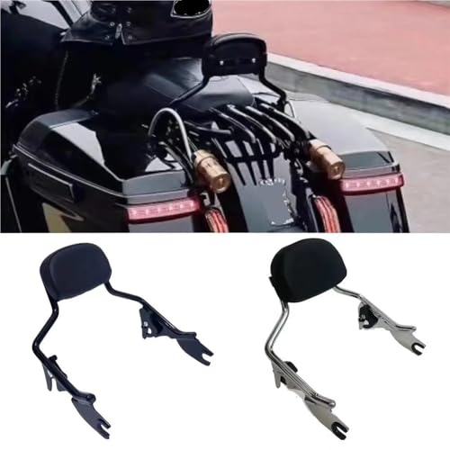 Dosseret de passager moto amovible contre la fatigue du voyage Glide