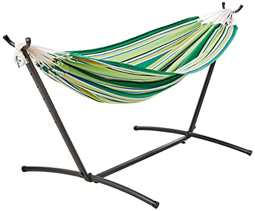 Amazon Basics Double Hammock with 9-Foot Space Saving...