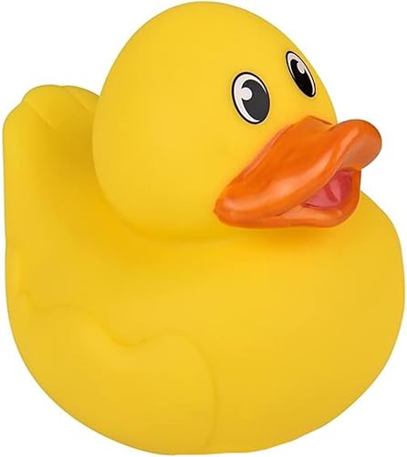 Miniatura 5 de Pato de goma grande de 5.5 pulgadas, varios patitos de juguete para niños, seis colores sólidos, regalos de cumpleaños de baño, baby showers, aula,