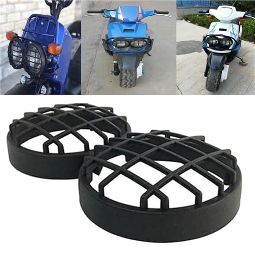 Lampe moto protégée des fissures avec cette calandre BWS - 3