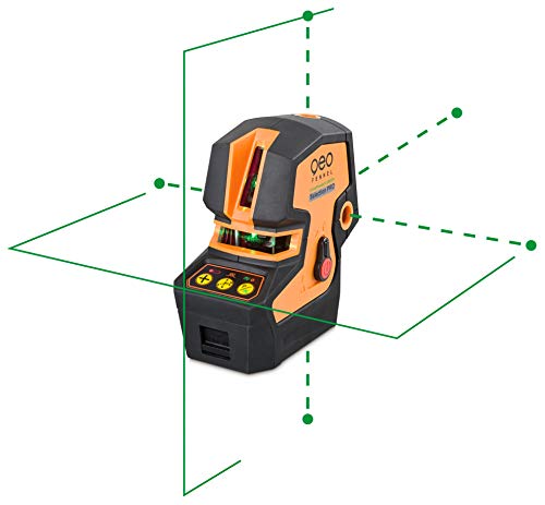 Geo Fennel - Niveau laser croix 5 points portée 30 m - CrossPointer5 SP