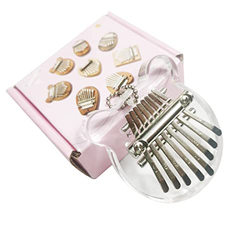 Mini piano à pouce Kalimba 8 touches – Instrument de musique transparent – Cadeau pour débutants, enfants et adultes… - Les Beatles, Paul McCartney, John Lennon, RIngo Starr, George Harrison Mini piano à pouce Kalimba 8 touches - Instrument de musique transparent - Cadeau pour débutants, enfants et adultes… – Image 5