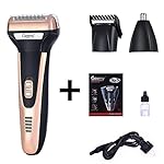 Foil Electric Shaver Cordless for Men, Rechargeable Electric Razor,with Pop-up Trimmer,USB Charger，3-in-1 Multi…