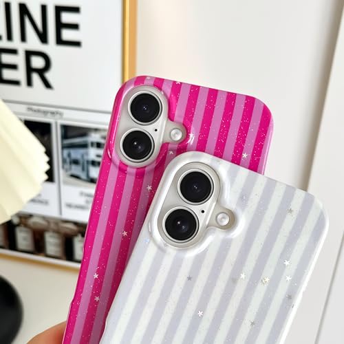Coque iPhone 16 souple fine résistante aux chocs rose vif