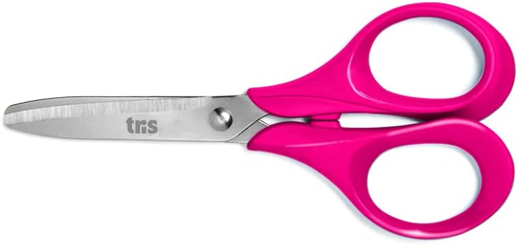 Tesoura Escolar Class - 13Cm - Rosa - Cart C/1 Un - Tris