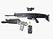 1/6 Scale FN Scar Assault Rifle US Army FN Herstal Gun Model Fit for 12