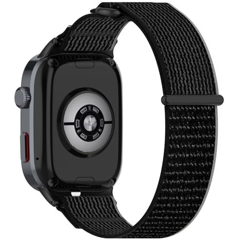 Correa Ajustable para Huawei Watch D2 en Silicona Negra y Gris miniatura 3
