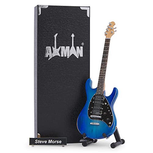 Steve Morse (Kansas/Deep Purple) - Réplica de guitarra en miniatu...