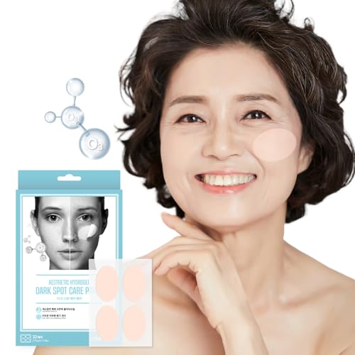 Dark Spot Care Patches – 32pcs | Labottach Korean Skincare Hydrogel Brightening Patch with Ozonated Olive Oil, Niacinamide, Alpha-Arbutin & PDRN | Skin Tone & Spot Care | Home Skin Routine