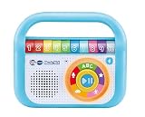VTech Music'Kid ze złotą szynką, odtwarzacz MP3 dla dzieci z 40 oryginalnymi piosenkami ze złotego kleika, tryb nagrywania, odtwarzacz Bluetooth dla dzieci, język włoski, baterie w zestawie, 2-6 lat