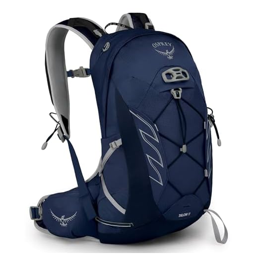 Osprey Talon 11 Men's Hiking Backpack, Ceramic Blue, Large/X-Large