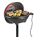 Cuisinart Indoor/Outdoor Electric Grill, 2-in-1 Portable BBQ with Nonstick Cooking Surface, Electric Grill Outdoor with Adjustable Heat, Stand/Tabletop Options for Cookouts, Barbecues, Small Spaces