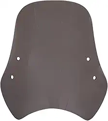 Acrílico Bolha Para-brisa Universal 30x30 Sem Ferragem Para Moto Fumê