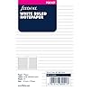 Filofax B213008 Pocket notitiepapier, gelinieerd, wit