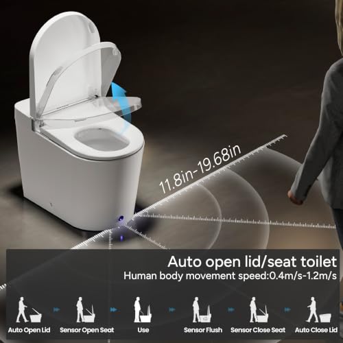 Image of Casta Diva Smart Toilet with bidet built in, Auto Open Close(CD-K010)