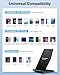 Fast Wireless Charger, [2 Pack] NANAMI Qi Certified Wireless Charging Stand Compatible iPhone 17/17 Air/17 Pro/17 Pro Max/16/15/14/13/12, Phone Charger for Galaxy S25/S24/S23/S22 and Qi-Enabled Phone