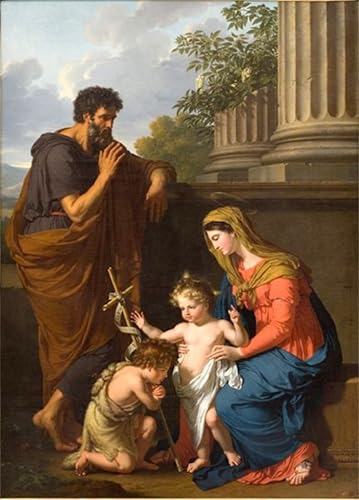 Portrait La Sacra Famiglia François Fabre pour une maison inspirante