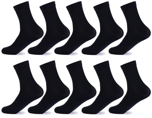 CHUNG Toddler Boys Girls 8/10 Pack Athletic Cotton Basic Crew Socks Autumn School Uniform Casual Sports2