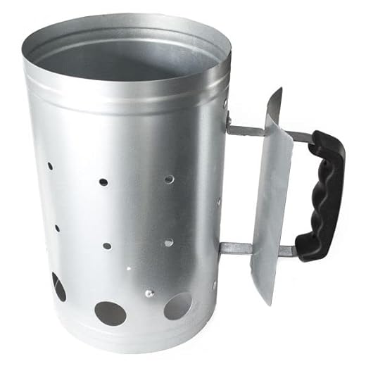 Barbecue BBQ accenditore carbonella manico di sicurezza ciminiera starter