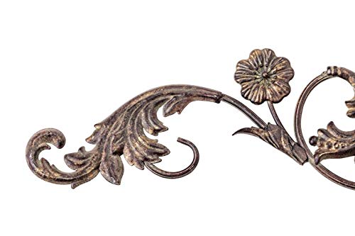 Imax Allegro Wall Decor Hanging in Gold Metallic Finish – Low Maintenance, Corrosion Resistant, Wall Art for Homes, Offices. Metal Sculptures