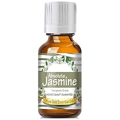 Pure Gold Jasmine Absolute Essential Oil, 100% Natural & Undiluted, 30ml