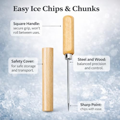 La mejor comparación de Picahielos más recomendados. 6 Picahielos marca HIC Kitchen (3)