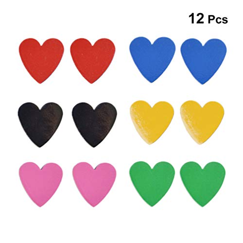 Ímãs de geladeira DOITOOL 3D com 12 peças para decoração de quadro branco de geladeira para geladeir