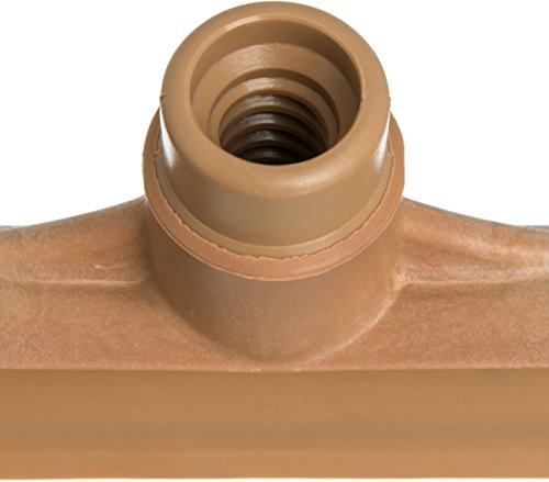 Image of SPARTA 3656725 Plastic Floor Squeegee, Shower Squeegee, Heavy Duty Squeegee With Rubber Blade For Windows, Glass, Shower Doors, Floors, Windshields, 20 Inches, Tan, (Pack of 6)
