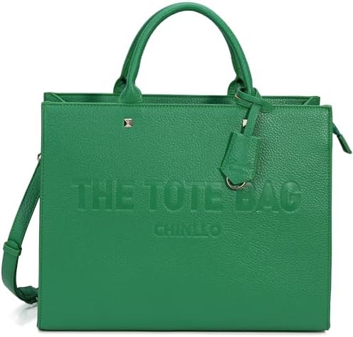 Chinllo Tote Bag for Women Top Handle Satchel Purse and Handbags with Shoulder Strap