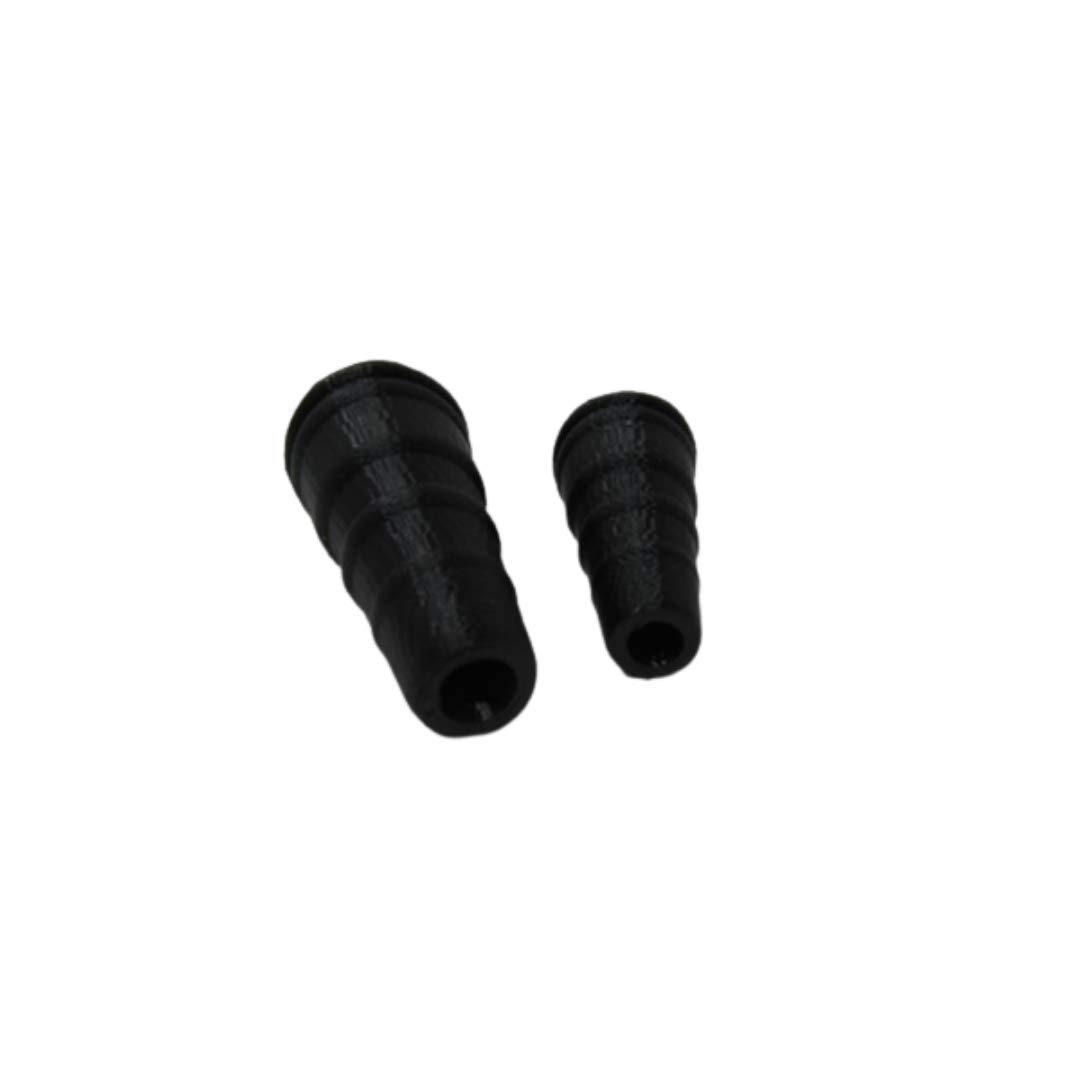 Black Cleaning Plugs for Cleaning, Storage, and Odor Control of Glass Water Pipes