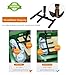 Touchless Manual Trash Compactor, Trash Bin Compactor with Push Down Handle, Compacting Trash Can, Garbage Smasher, Waste Compactor for Home, Manual Trash Crusher for Recycling (Black)
