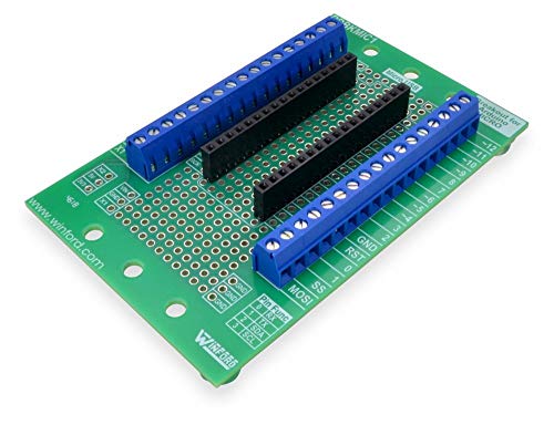 Breakout Terminal Expansion Board for Arduino Micro