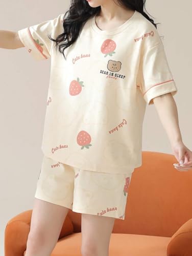 Image of Louis Luxe Women's Cotton Blend Pajama Set
