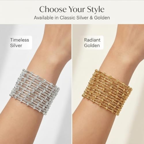 Image of NMII Stylish Glossy Bangle & Bracelet Set for Women & Girls