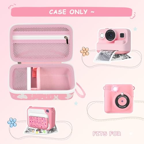 Funda para cámara instantánea kids rosa miniatura 2
