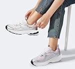 LUCKY STEP Femmes plate-forme Chunky Mode Sneakers Mesh Casual Course Tennis Workout Sport Travail Trendy Chaussures de marche athlétique