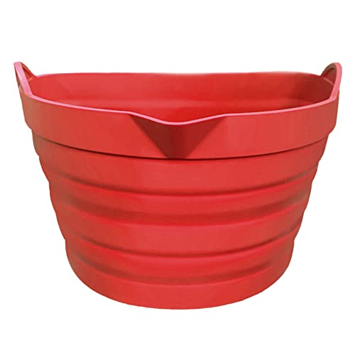 TEUOPIOE Kitchen Accessories Reusable Silicone Slow Cooker Liner Divider Fits 6 8 Quarts, Non Stick, Easy Wash, Heat Resistant Kitchen Accessories for Meal Preps, Cooking, Food Storage (Red)