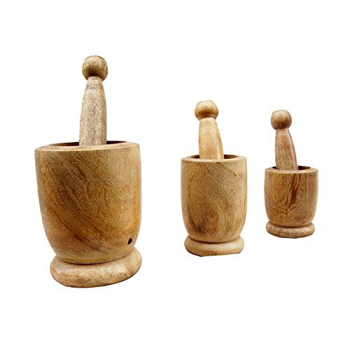 Acme Production Wooden Masher Set of Three