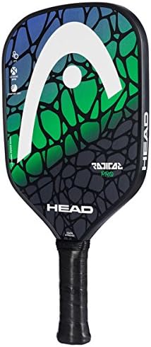 HEAD Fiberglass Pickleball Paddle - Radical Pro Textured Paddle w/ Honeycomb Polymer Core & Comfort Grip