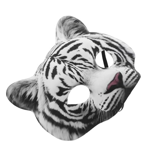 Masque de tigre pour cosplay et soirée déguisée halloween en EVA