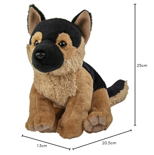 Schäferhund Kuscheltier 25 cm Hund Uni-Toys