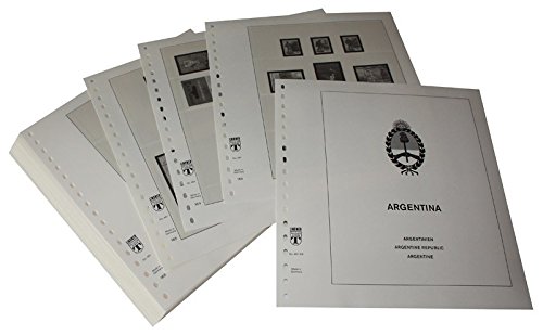 Feuilles pré-imprimées Argentine 1999-2003 Lindner album timbre philatélie