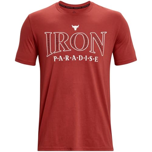 T-shirt Under Armour Project Rock Paradise homme noir en coton
