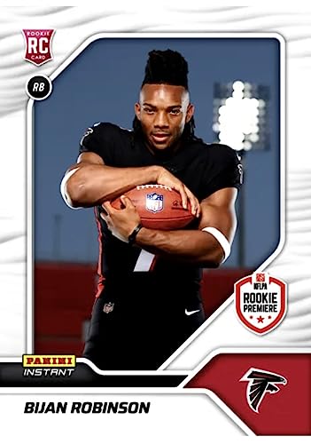 2023 Panini Instant Bijan Robinson RC #4-Rookie Premiere RPS Firs...