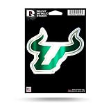 Rico Industries NCAA South Florida Bulls Die Cut Metallic Sticker