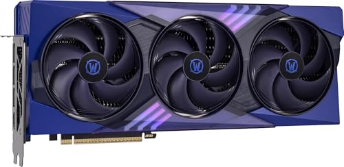 Image of MSI GeForce RTX 5070 12G World of Warcraft Midnight Void Edition OC Graphics Card - NVIDIA GeForce RTX 5070 GPU, 12GB GDDR7 192-bit Memory, 28Gbps, PCI Express Gen 5 Interface