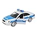 Toi-Toys Cars & Trucks Polizeiauto, Polizeibus, Modellauto Polizei mit Sirene und Rückzugmotor (Polizeiauto)
